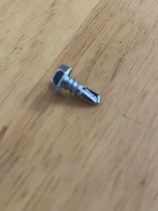 #8 x 1/2 Inch Self Taping Hex Head Screws - Rusty or Silver