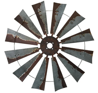 Medium 38 Inch Vintage Windmill Head