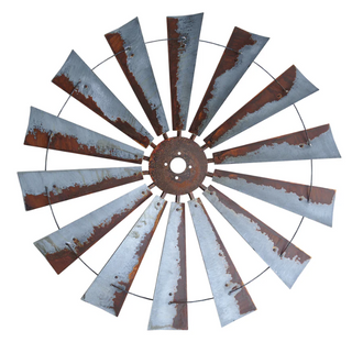 Large 47 Rustic Windmill Head