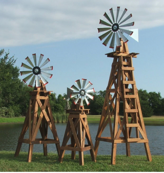 8 Foot Complete Windmill with 30 Inch Head