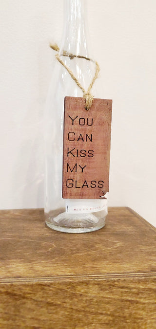 Wine-Stained Bottle Charms