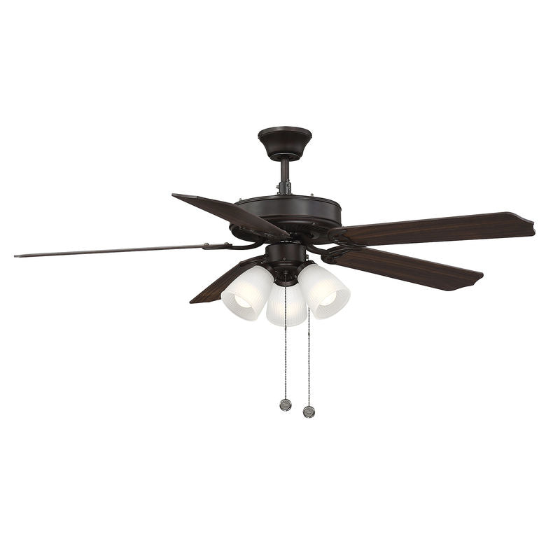 First Value 52" 3-Light Ceiling Fan in English Bronze English Bronze