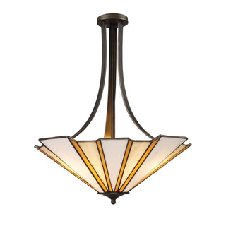 FULTON 3-LIGHT PENDANT in ANTIQUE BRONZE