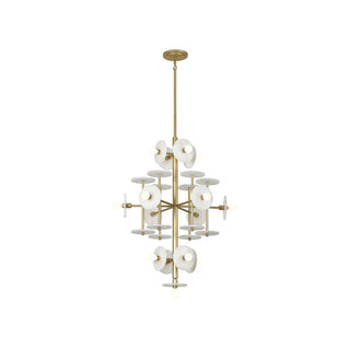 Amani 15-Light Chandelier in Royal Gold Royal Gold