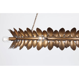 Heiress 8-Light Chandelier in Patinated Bronze by Breegan Jane