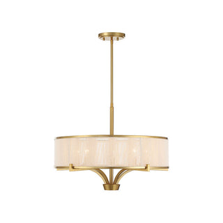 Wynwood 5-Light Chandelier in Warm Brass Warm Brass