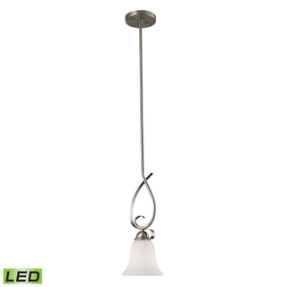 Brighton 6'' Wide 1-Light Mini Pendant - Brushed Nickel