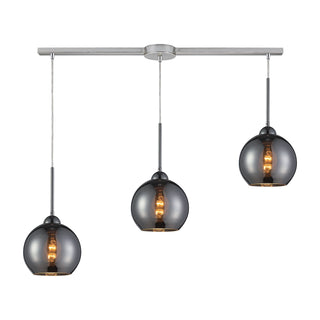 Cassandra 36'' Wide 3-Light Pendant - Polished Chrome