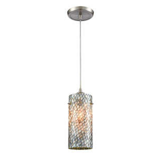 Capri 5'' Wide 1-Light Pendant - Satin Nickel