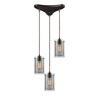 Brant 11'' Wide 3-Light Pendant - Oil Rubbed Bronze