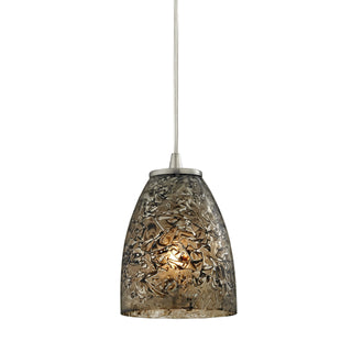 Fissure 5'' Wide 1-Light Pendant - Satin Nickel