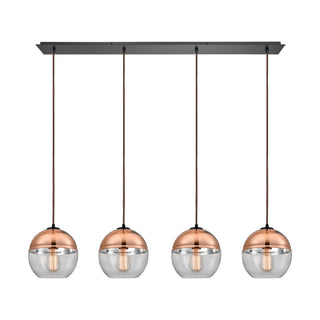 Revelo 46'' Wide 4-Light Multi Pendant - Oil Rubbed Bronze