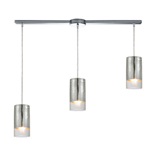 Tallula 38'' Wide 3-Light Pendant - Polished Chrome