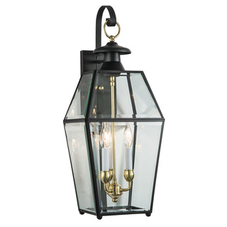 Olde Colony Outdoor Wall Light - Black