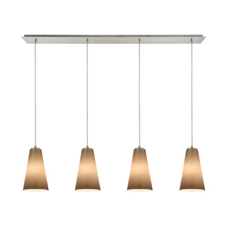 Connor 46'' Wide 4-Light Mini Pendant - Satin Nickel