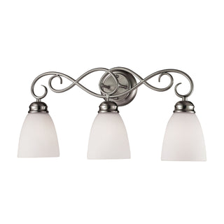 Chatham 23'' Wide 3-Light Vanity Light - Brushed Nickel