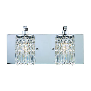 Optix 14'' Wide 2-Light Vanity Light - Polished Chrome