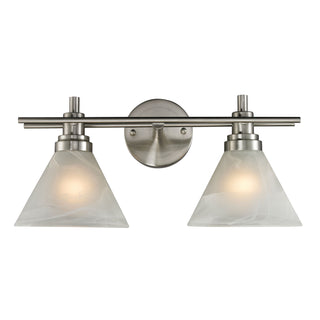 Pemberton 18'' Wide 2-Light Vanity Light - Brushed Nickel