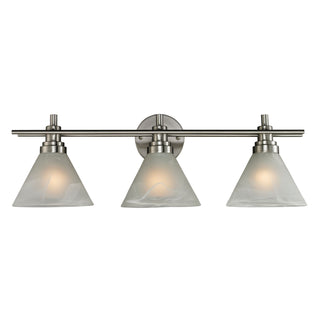 Pemberton 26'' Wide 3-Light Vanity Light - Brushed Nickel