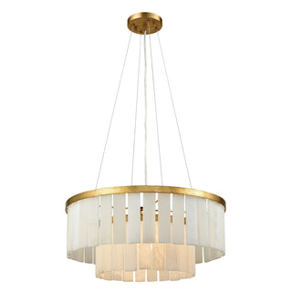 Orchestra 20'' Wide 1-Light Chandeliers - Gold Leaf