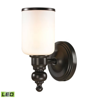 Bristol Way 10'' High 1-Light Sconce - Oil Rubbed Bronze