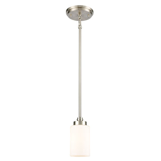 Dawson 4'' Wide 1-Light Mini Pendant - Satin Nickel