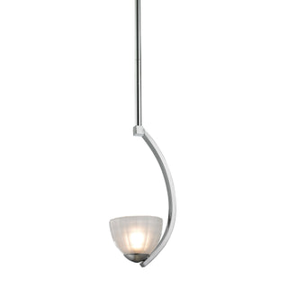 Sculptive 6'' Wide 1-Light Mini Pendant - Polished Chrome