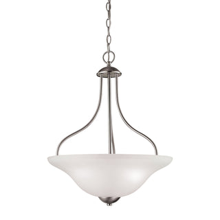 Conway 18'' Wide 3-Light Pendant - Brushed Nickel