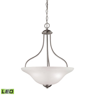 Conway 18'' Wide 3-Light Pendant - Brushed Nickel