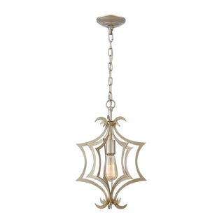 Delray 11'' Wide 1-Light Mini Pendant - Aged Silver