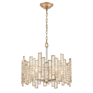 Equilibrium 19'' Wide 5-Light Chandeliers - Matte Gold