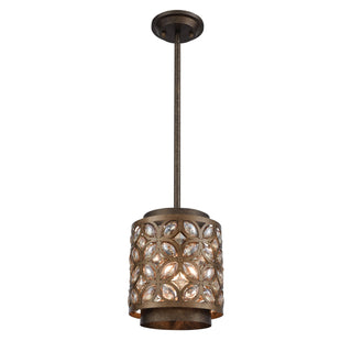 Rosslyn 8'' Wide 1-Light Mini Pendant - Mocha