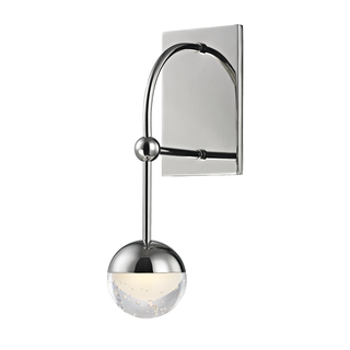 Boca Wall Sconce Polished Nickel