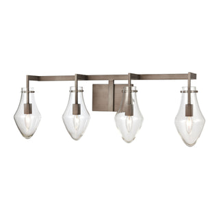 Culmination 36'' Wide 4-Light Vanity Light - Weathered Zinc