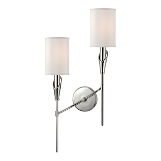 Tate Wall Sconce Polished Nickel