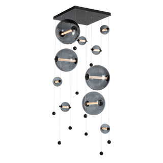 Abacus 10-Light Square LED Pendant