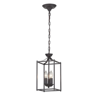 Arthur 7'' Wide 3-Light Mini Pendant - Aged Bronze