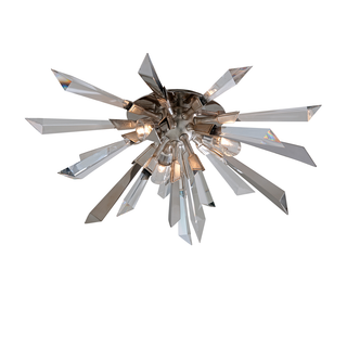 Inertia Flush Mount SILVER LEAF