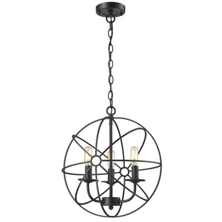 Yardley 16'' Wide 3-Light Chandeliers - Oil Rubbed Bronze