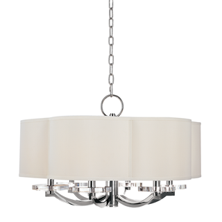 Garrison Chandelier Polished Nickel