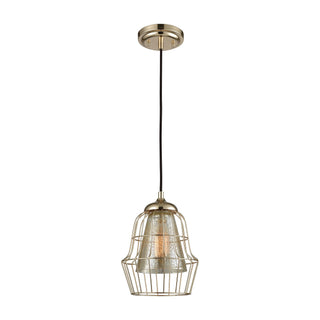 Yardley 8'' Wide 1-Light Mini Pendant - Polished Gold