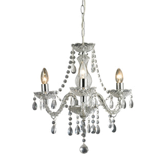 Theatre 16'' Wide 3-Light Chandeliers - Clear