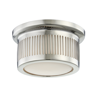 Bangor Flush Mount Polished Nickel