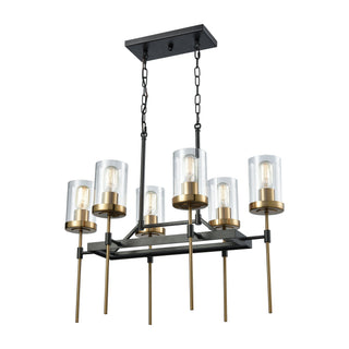 North Haven 27'' Wide 6-Light Chandeliers - Oil Rubbed Bronze