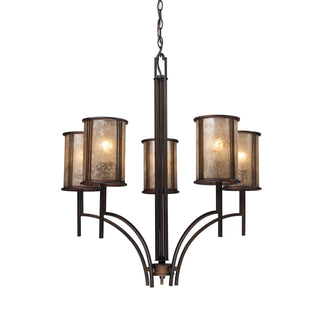 Barringer 29'' Wide 5-Light Chandeliers - Aged Bronze