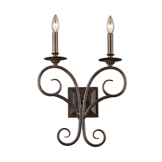 Gloucester 17.5'' High 2-Light Sconce - Weathered Bronze