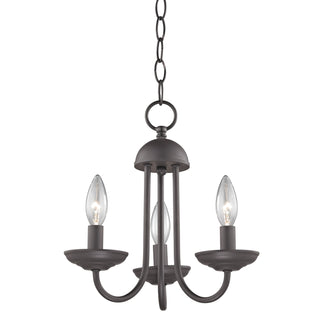 Montgomery 12'' Wide 3-Light Chandeliers - Oil Rubbed Bronze