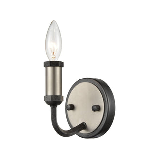 Cortlandt 6'' High 1-Light Sconce - Iron