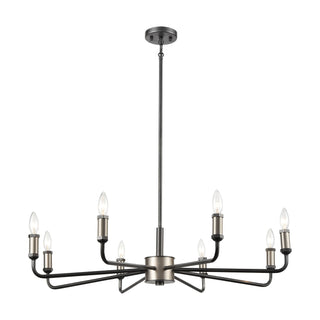 Cortlandt 36'' Wide 8-Light Chandeliers - Iron