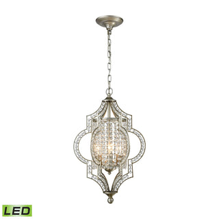 Gabrielle 14'' Wide 3-Light Chandeliers - Aged Silver